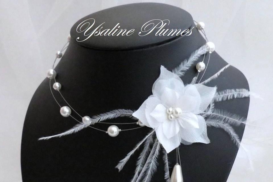 Collier Ysaline Plumes