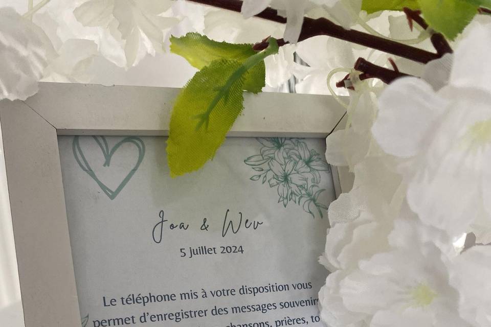 Cadre personnalisé