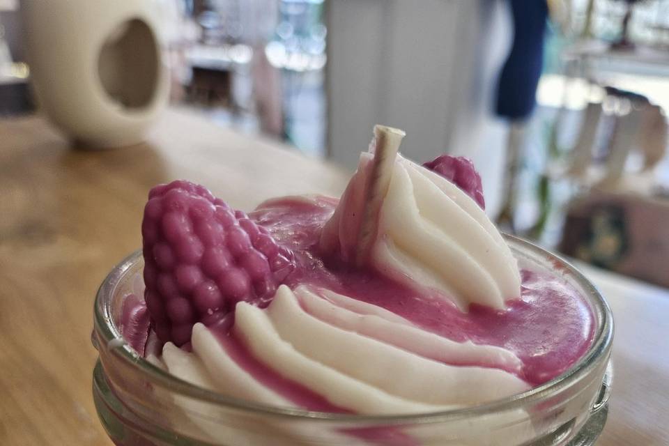 Bougie framboise