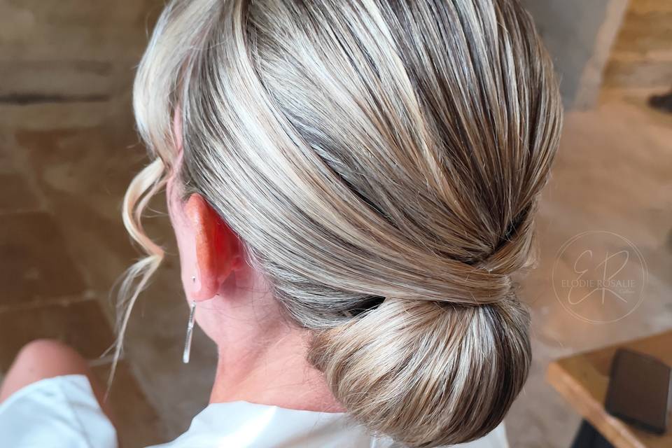 Chignon mariée