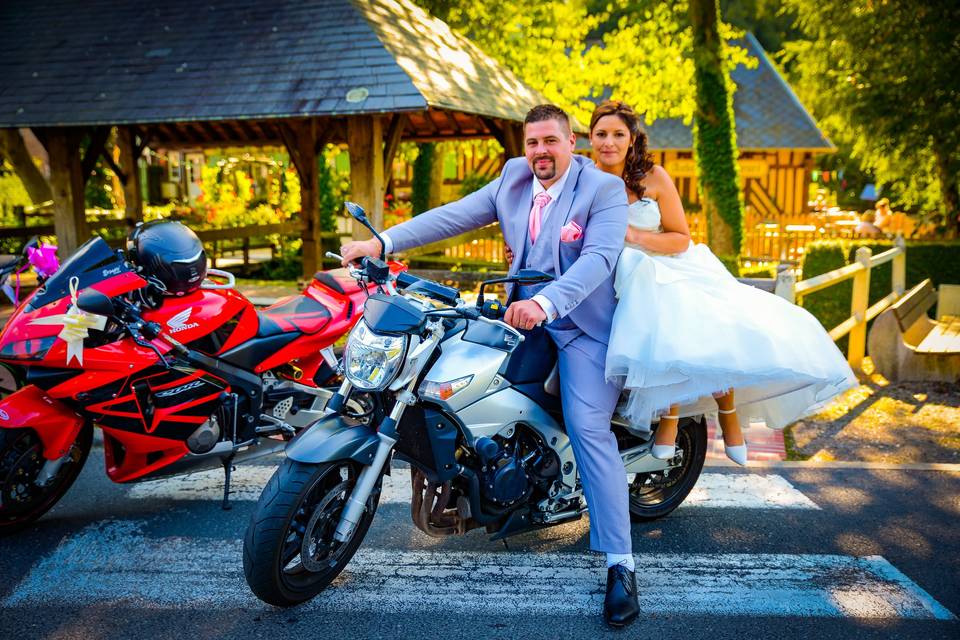 Balade en moto