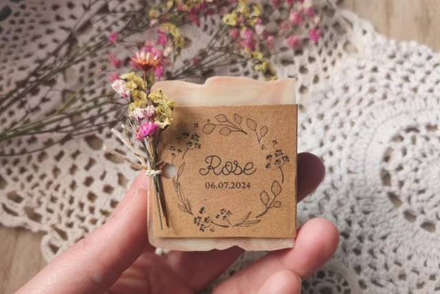 50gr personnalisés + fleurs