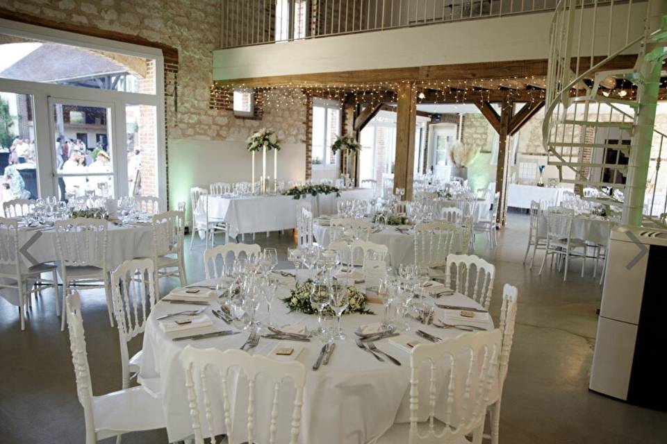 Intérieur salle de réception