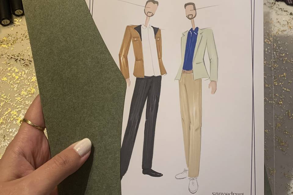 Illustration sur les enveloppe
