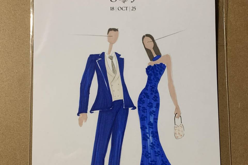 Illustration de couple