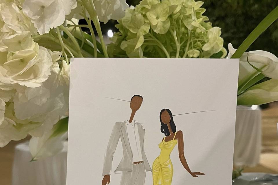 Illustration des invités
