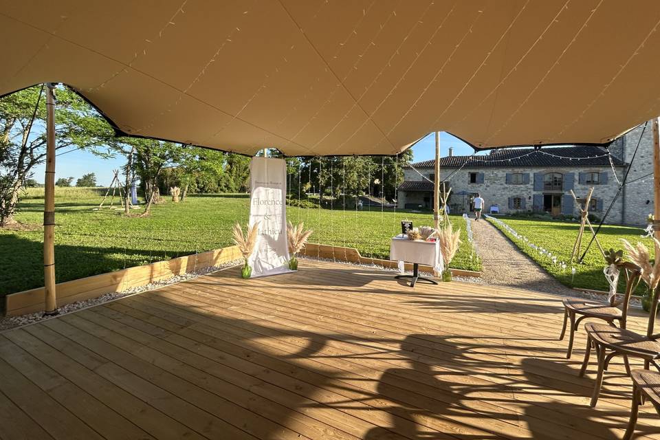 Décoration cérémonie