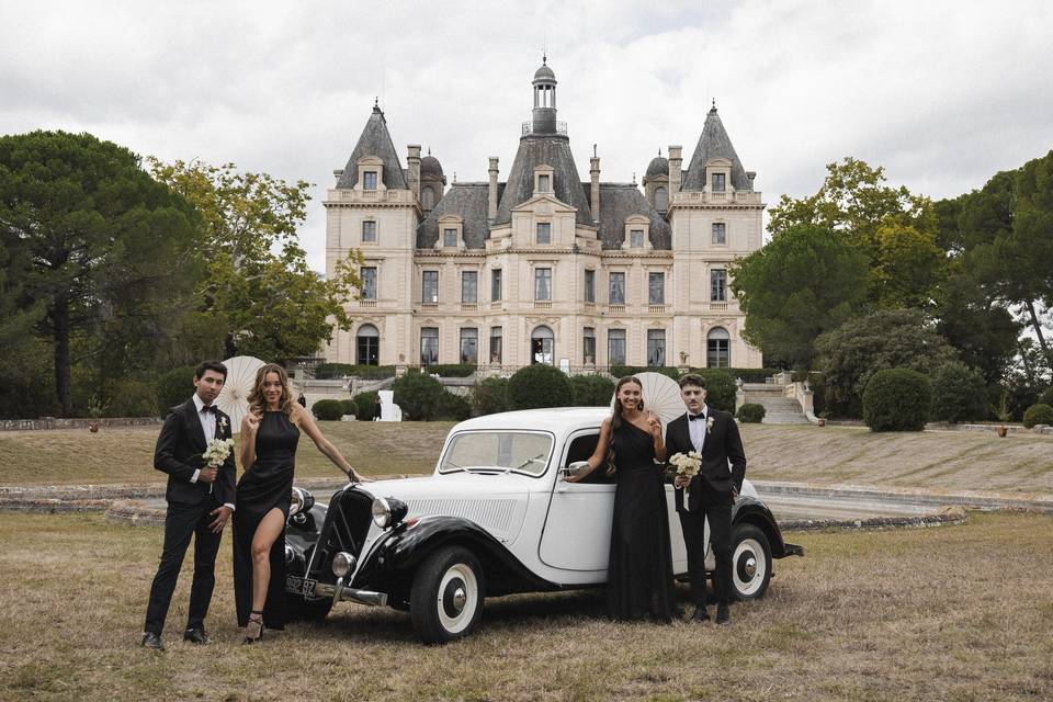 Traction au château du Terral