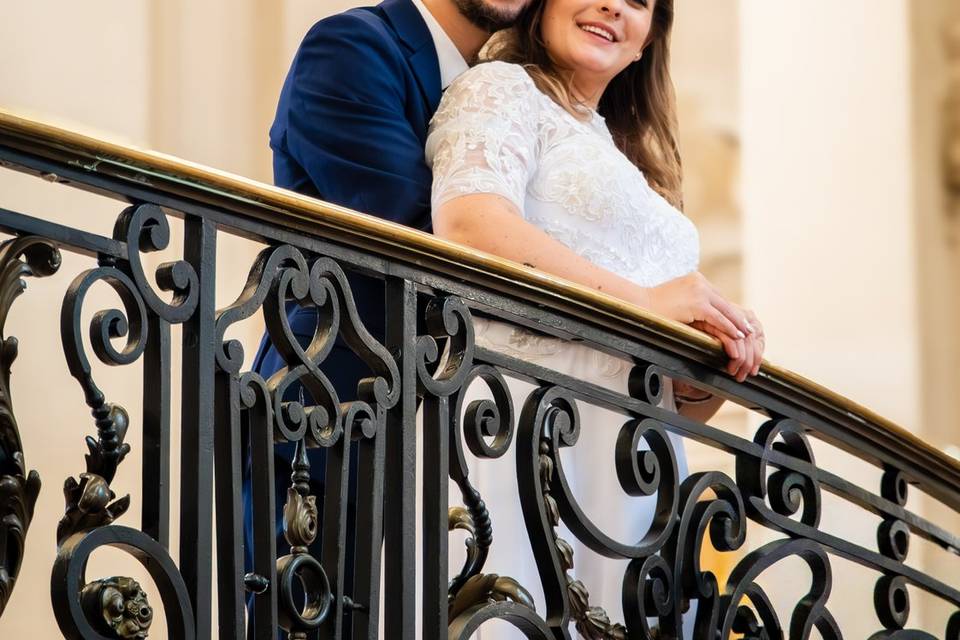 Couple balcon