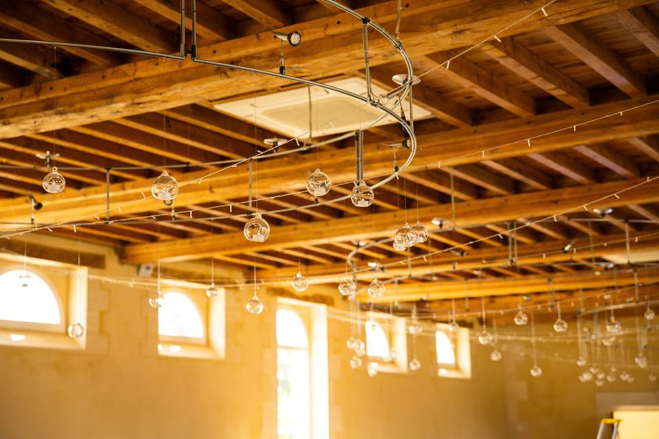 Poutres Plafond Grande Salle