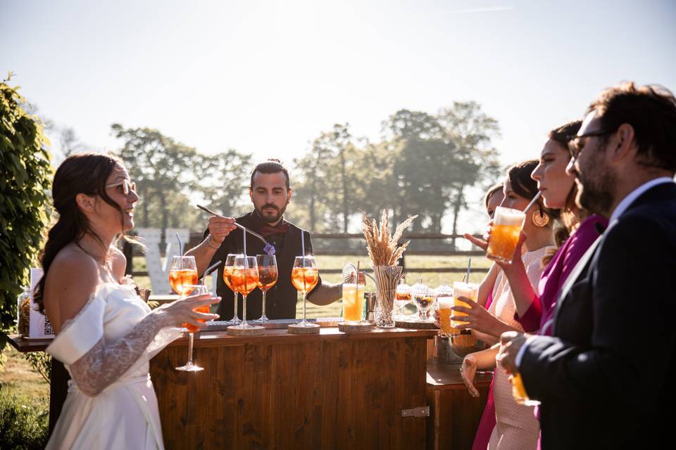 Bar à cocktail