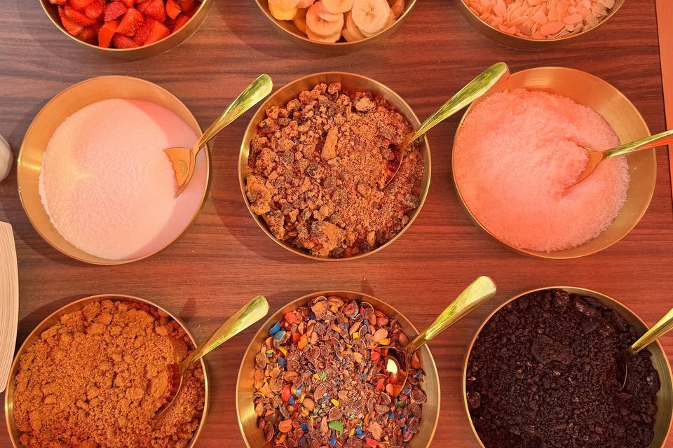 Les toppings