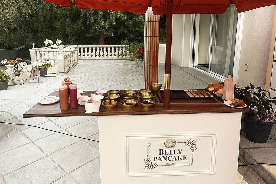 Le bar à mini pancake