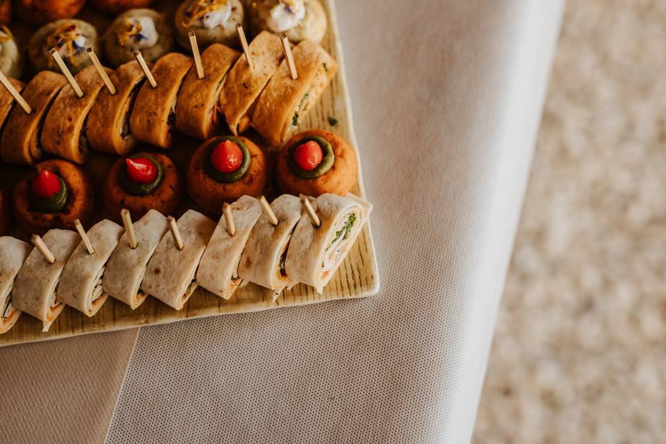 Pièces cocktail salées