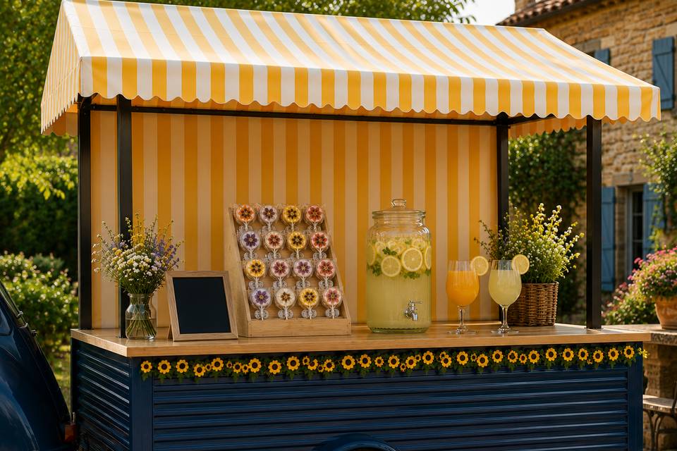 Bar à jus de fruits et légumes