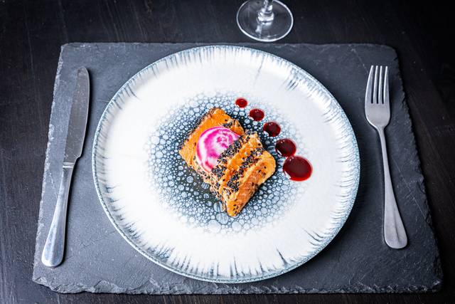 Tataki de truite d'Acquigny
