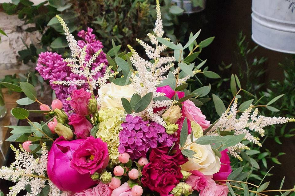 Bouquet de mariée champêtre gr