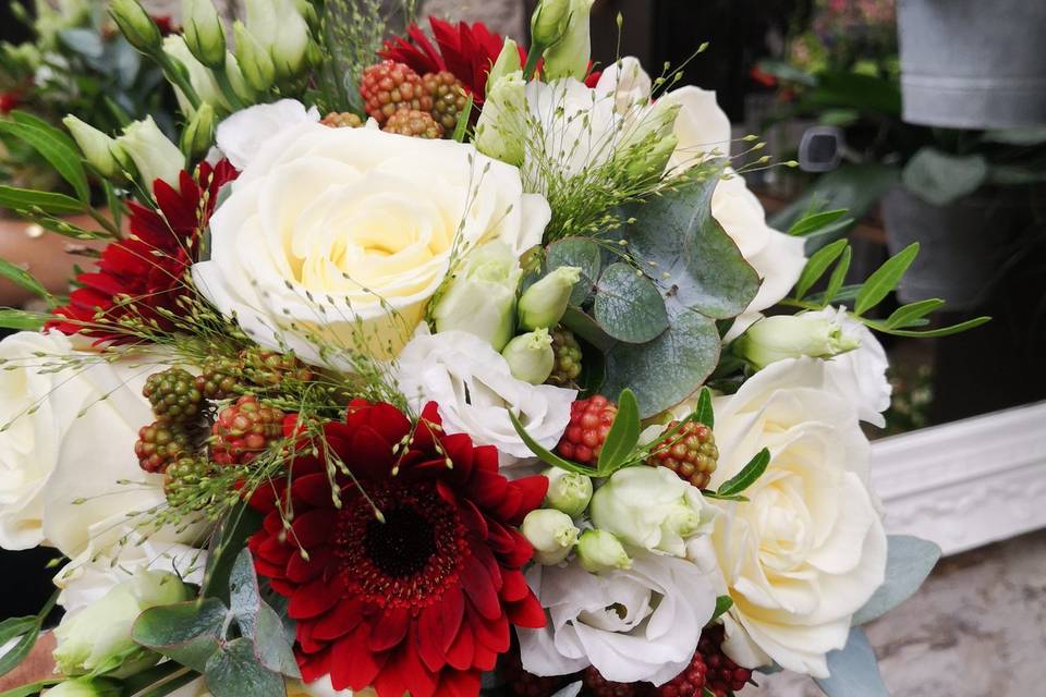 Bouquet de mariée champêtre