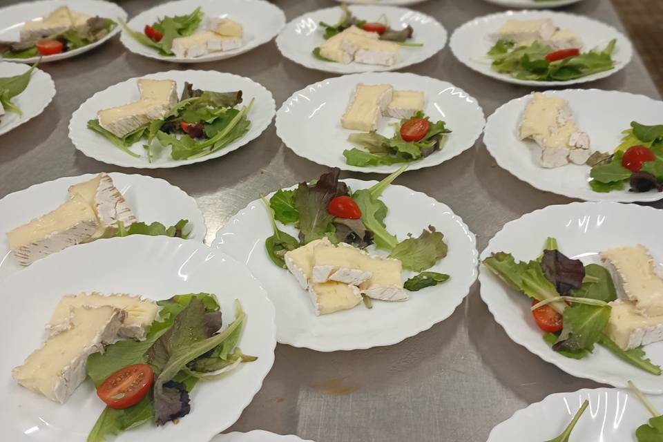 Brie salade