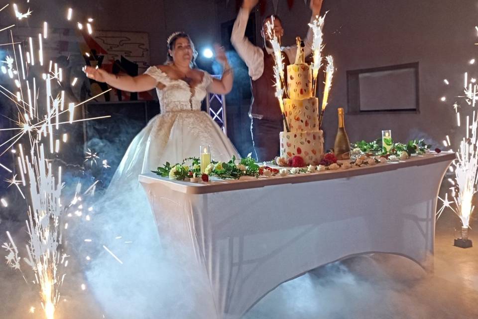 Présentation gâteau