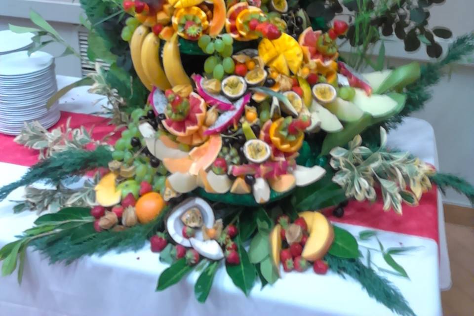 La pièce en fruits