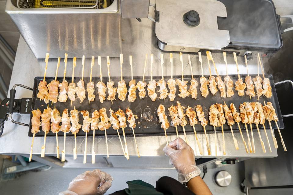 Detail_Cuisson Brochettes