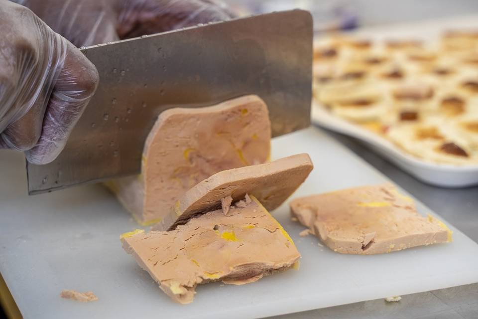 Detail_Découpe Foie Gras