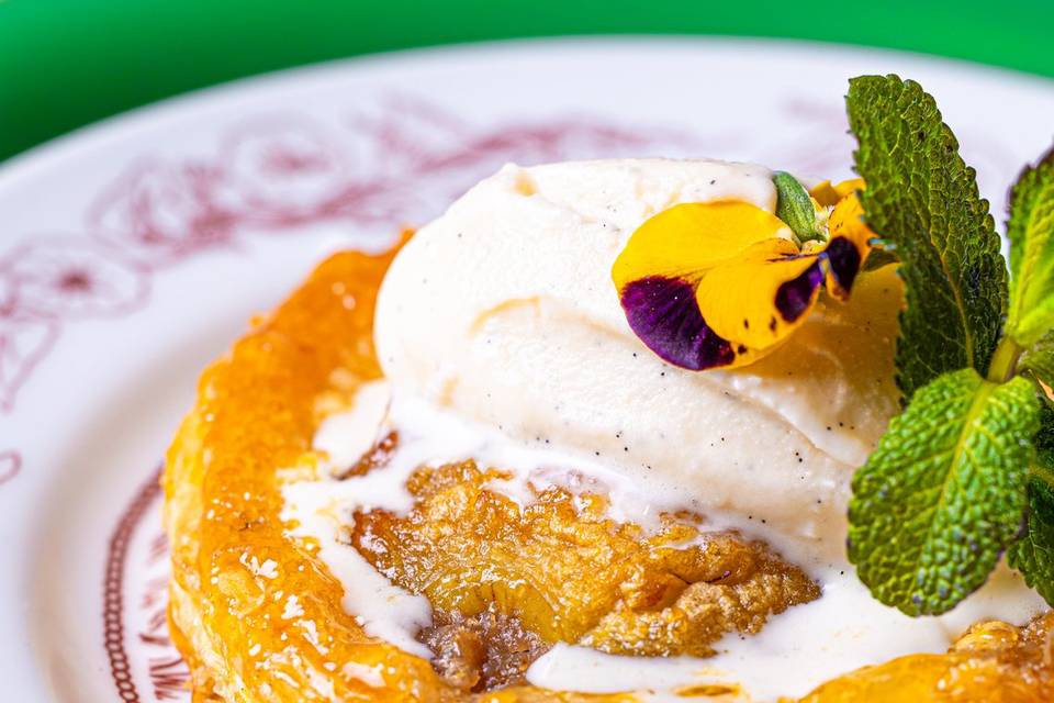 Tarte fine aux pommes