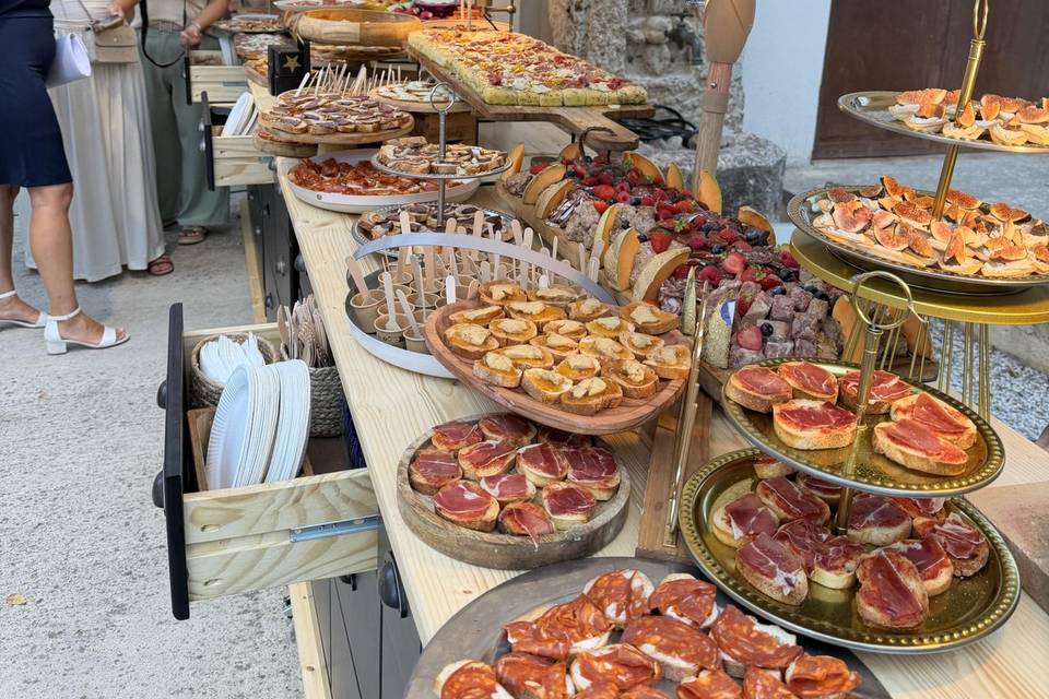 Buffet vin d’honneur