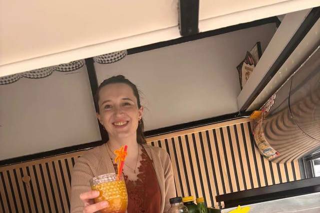 Service d'un mocktail