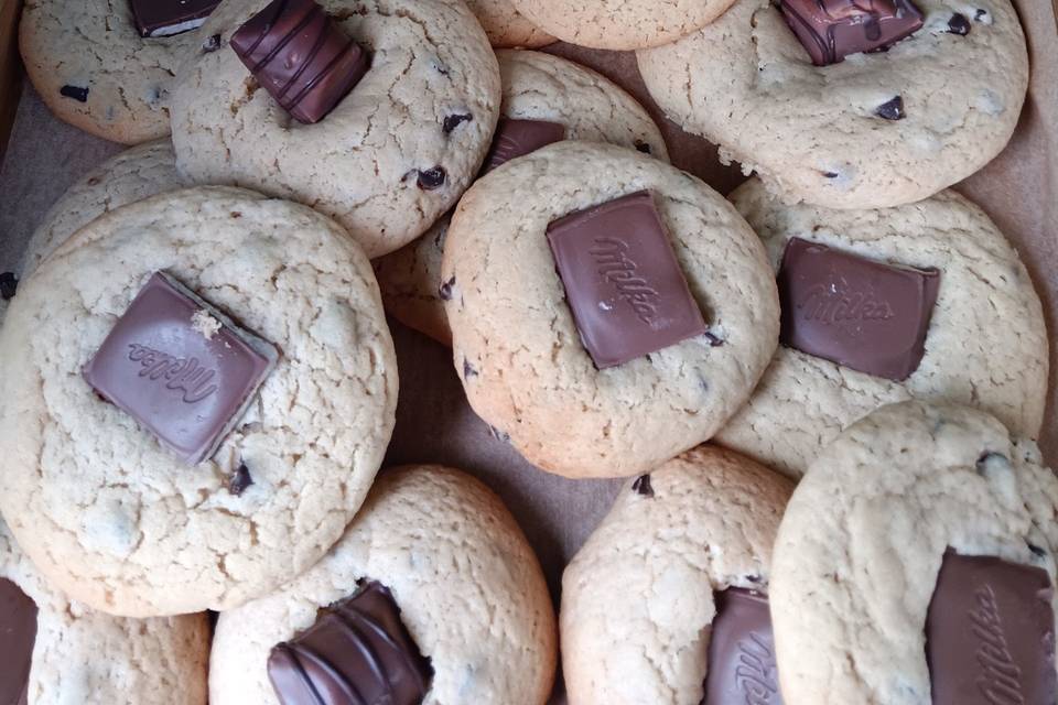 Cookies gourmands Kinder Bueno