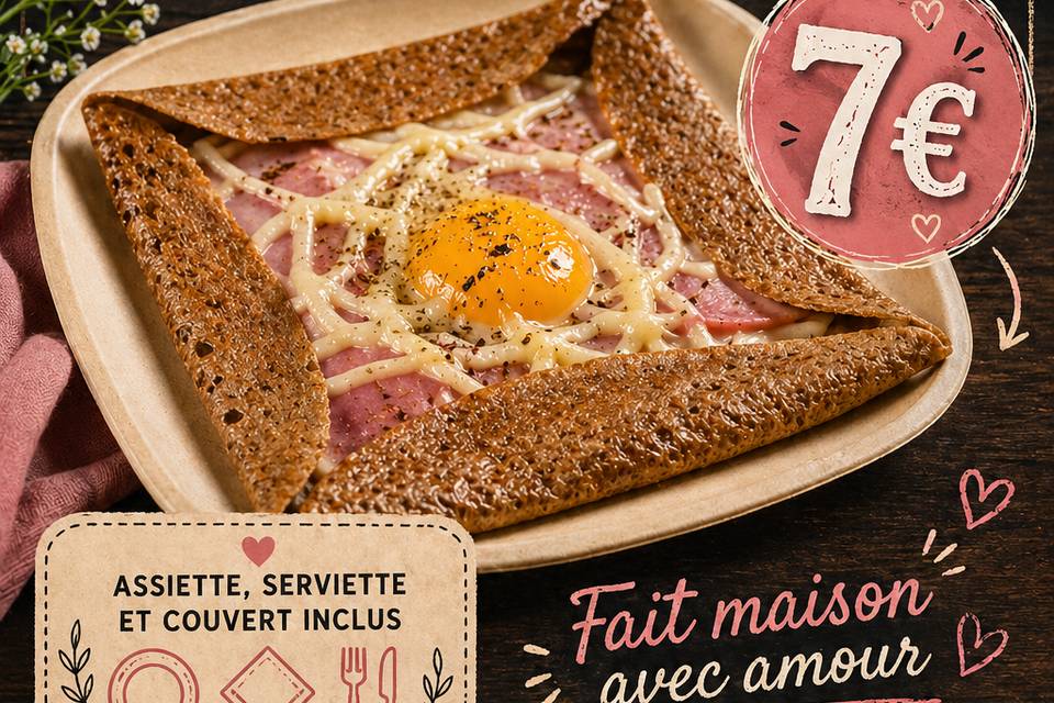 Plaquette galette