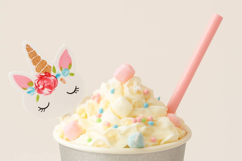 Chocolat chaud licorne
