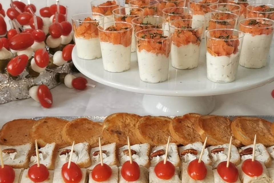 Buffet repas privé