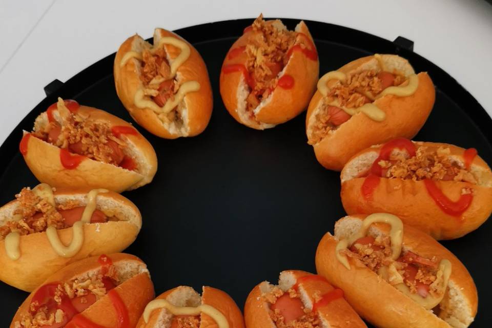 Mini hot dog