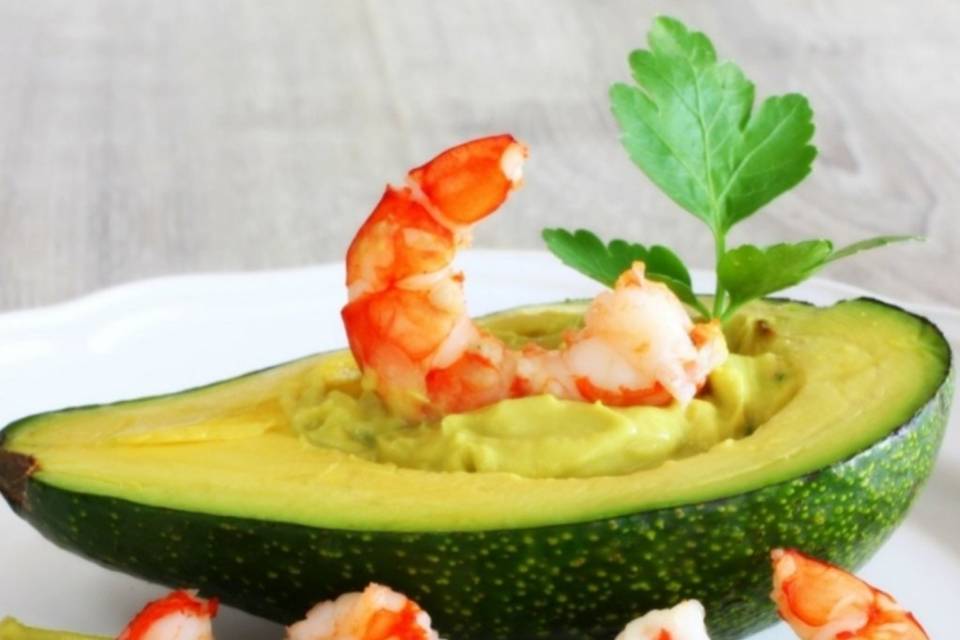 Avocat crevettes