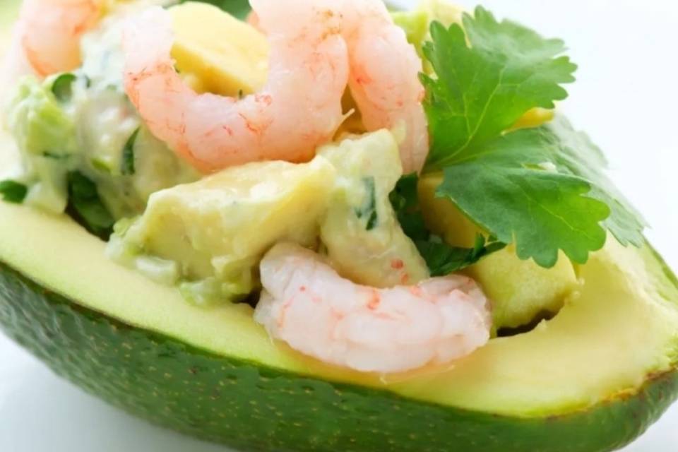 Avocat crevettes