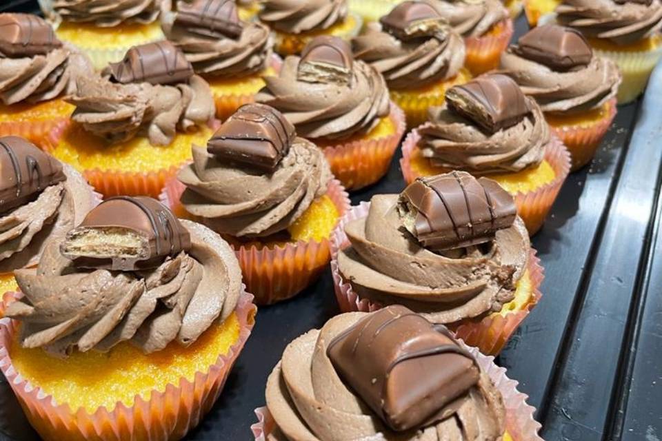 Cup cake kinder bueno