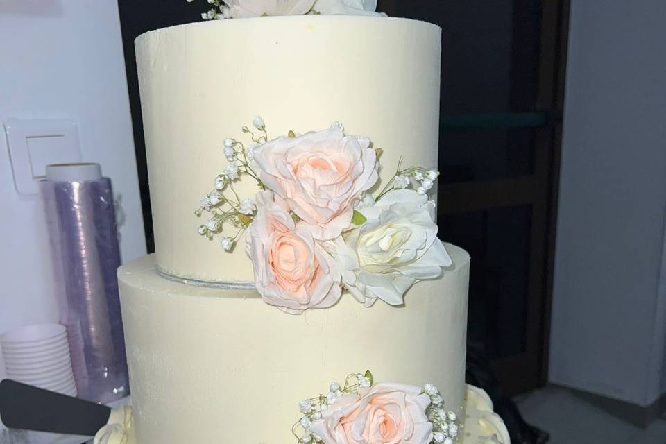 wedding cake choco/fraise