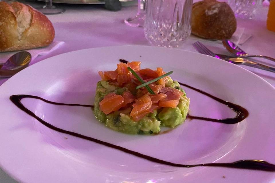 Tartare saumon avocat