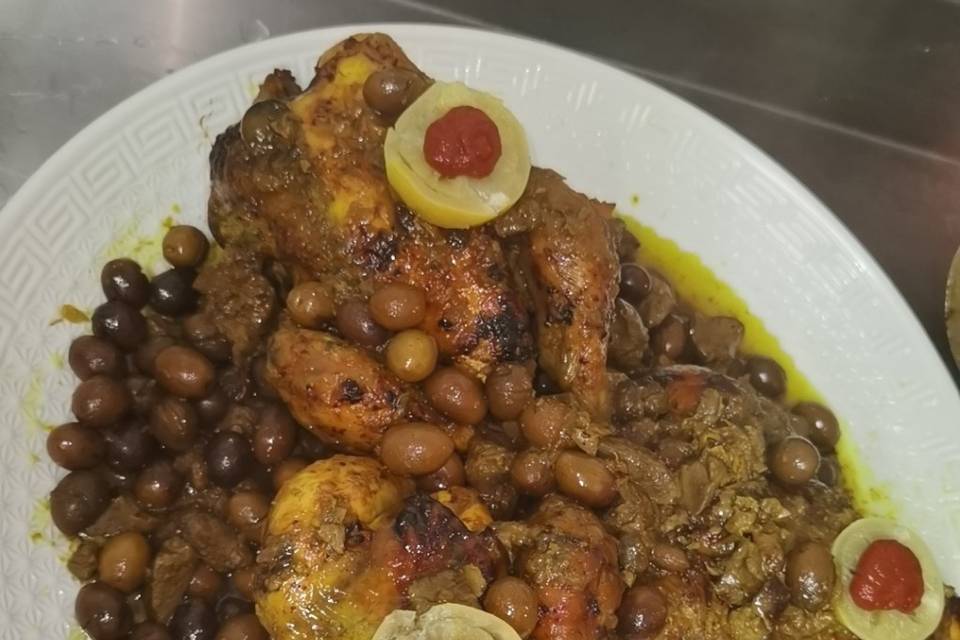 Poulet olives à la marocaine