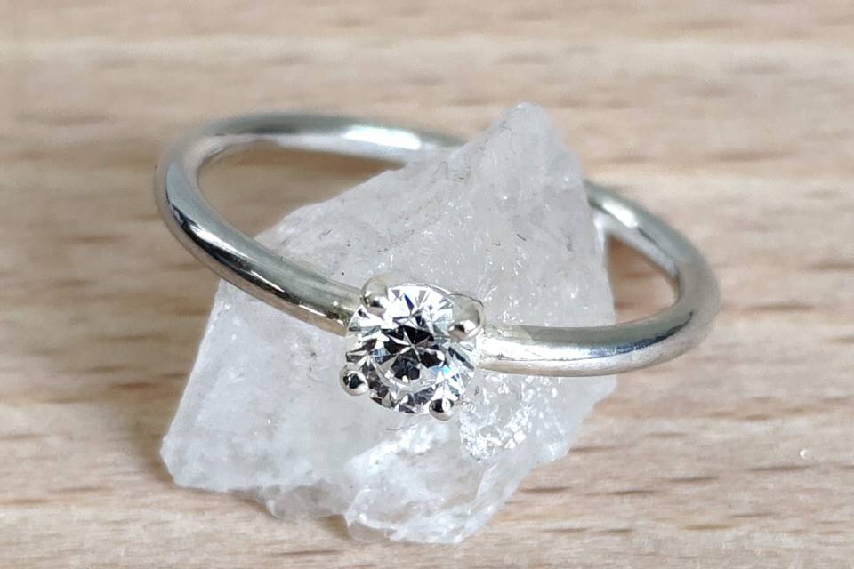 Bague Argent/OZ