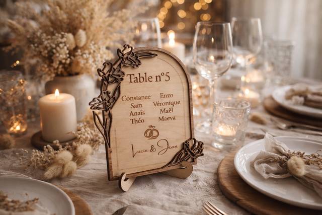 Numero de table
