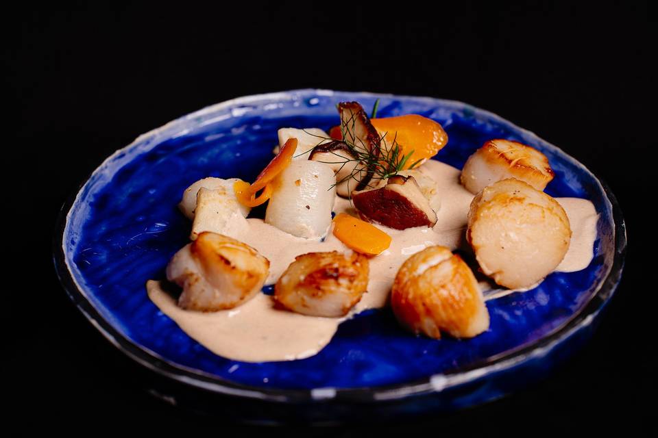 St jacques snackées