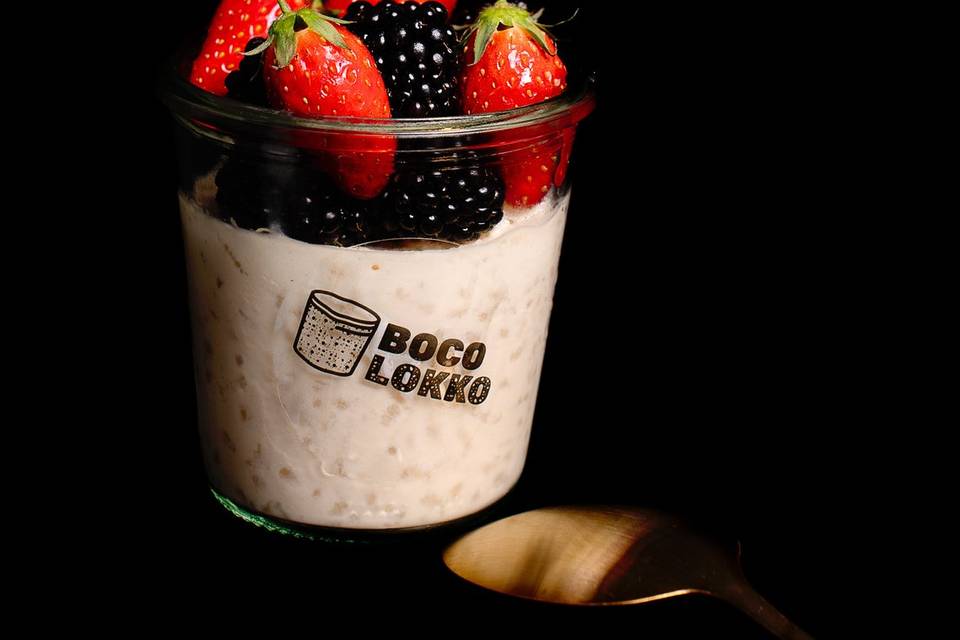 Dessert en bocal