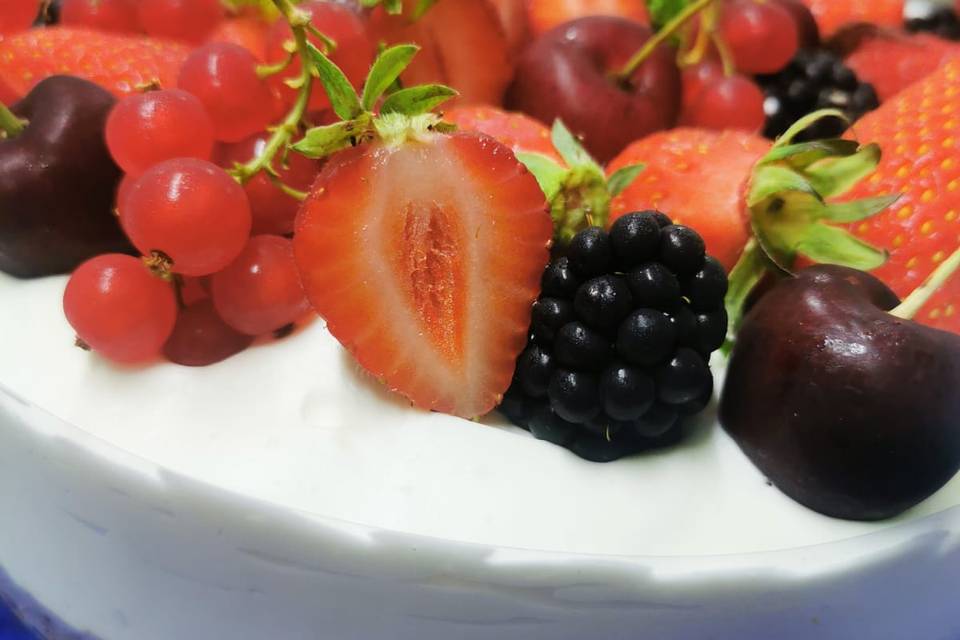 Cheese cake aux fruits rouges