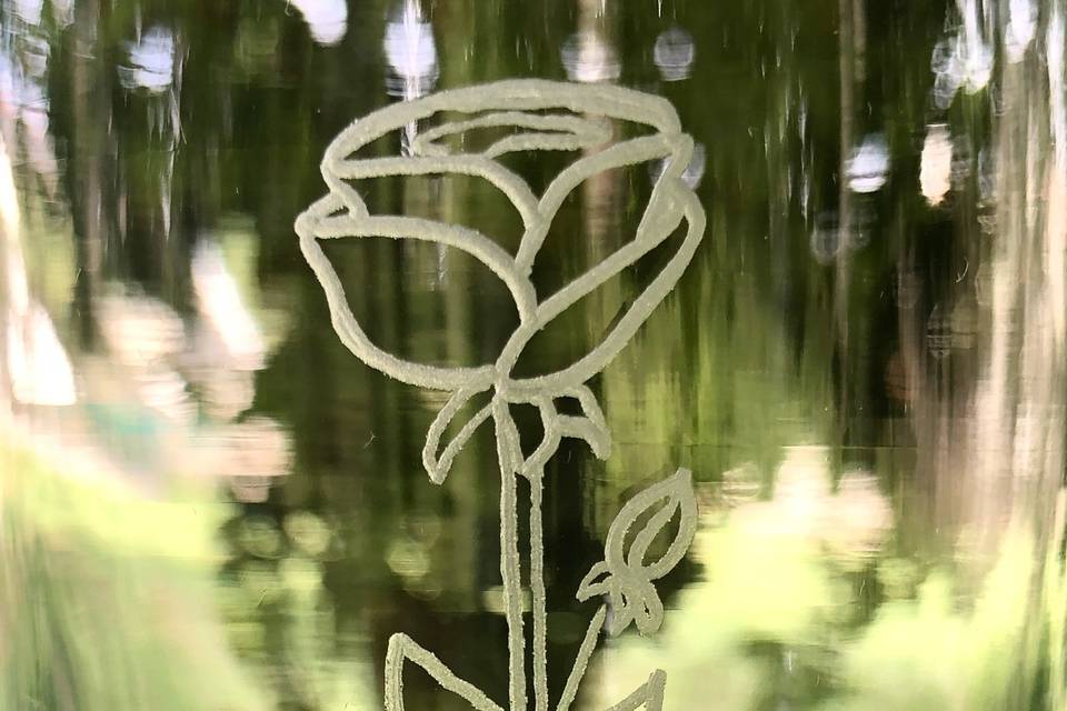 Flûte dessin rose