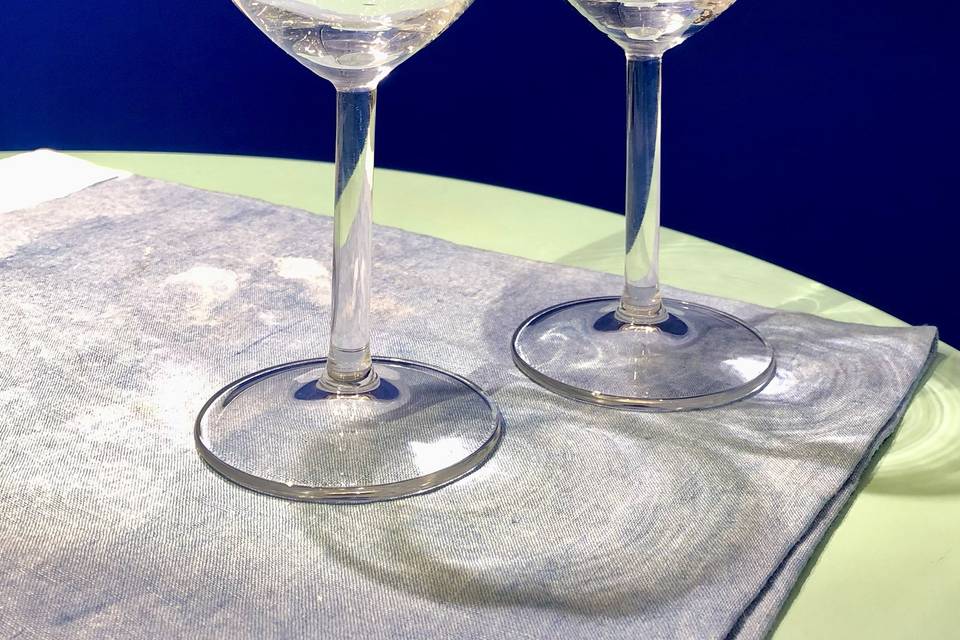 Verres tulipes initiales