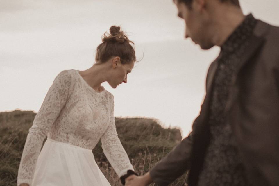 Mariage en bord de mer