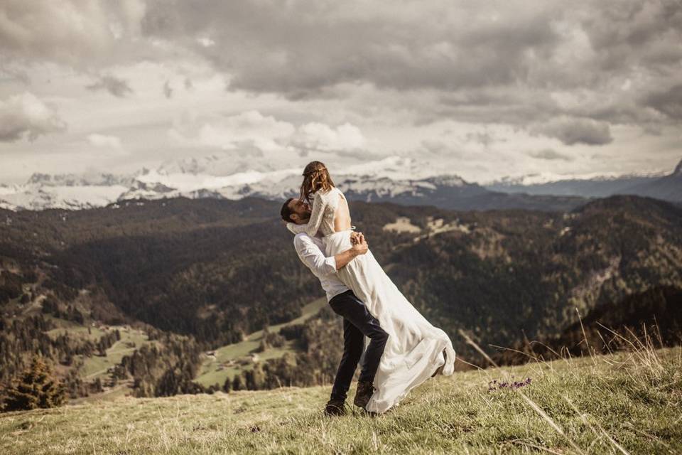 Mariage en montagne